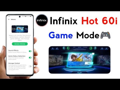 infinix hot 60i turn on game mode setting | how to game mode setting infinix hot 60i