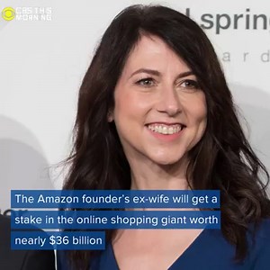 Amazon's Jeff Bezos has agreed to history-making divorce terms with MacKenzie Bezos. The ex-wife of world's richest man will walk away with $35 billion https://cbsn.ws/2YMJpmW | CBS Mornings