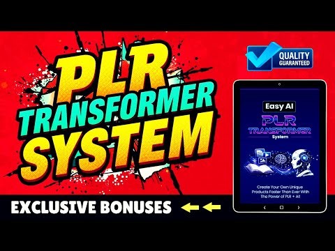 Easy AI PLR Transformer System Review