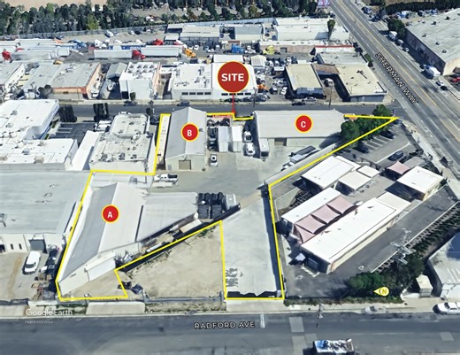 on 34,625 SF M2 Zoned Parcel - North Hollywood, CA for Sale | LoopNet