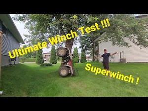 ULTIMATE Winch Test! and Winch Installation!!!!