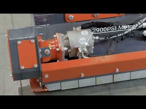 TMG-EFM32 32'' Excavator Brush Flail Mower - Product Features