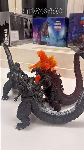 Shin Godzilla Trio & Burning Godzilla 1995 — Four Legends, One Showcase