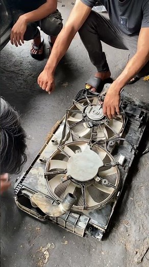 Replace Radiator Fan Motor -Lexus Nx200t 2016‪@BMW‬ ‪@audi‬ #bmw ‪@audi‬ #trending #reels #love