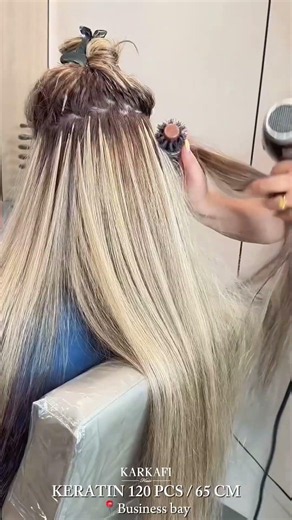 Keratin Strands #hairextension #hairstyle #hairproduct #haircolor #karkafihairextensions #2026