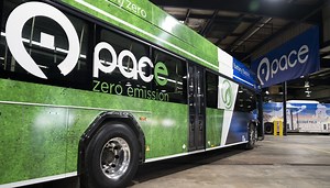 Pace launches first electric bus in southwest suburbs, first step to go zero-emission by 2040