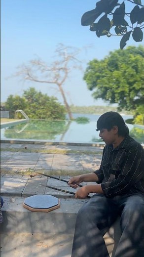Yadav’s practice in Jai Lake Resort #family #lifeisbutadream #familyactivity #positiveactivities