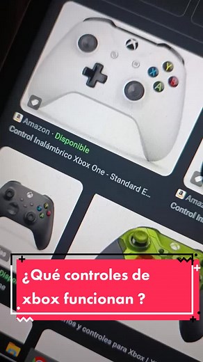 Controles Compatibles con Xbox Series X y Xbox One