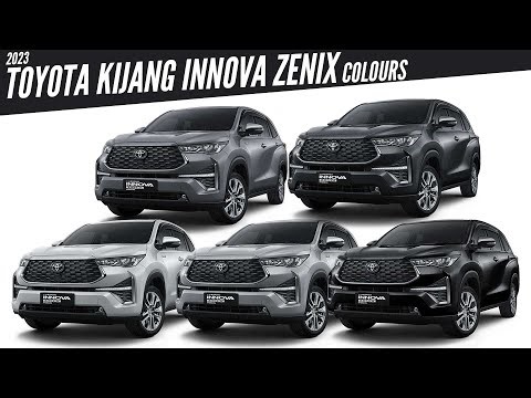 2023 Toyota Innova Zenix (Innova HyCross) - All Color Options - Images | AUTOBICS