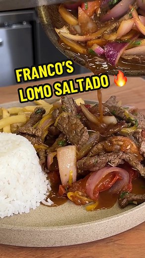 Franco Noriega’s Lomo Saltado Recipe