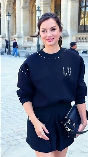 Ana de Armas Stunning at the Paris Fashion Week