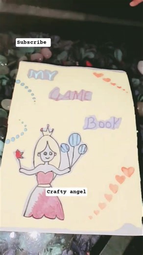 Diy game book at home easy #subscribemychannel #diy #gamebook