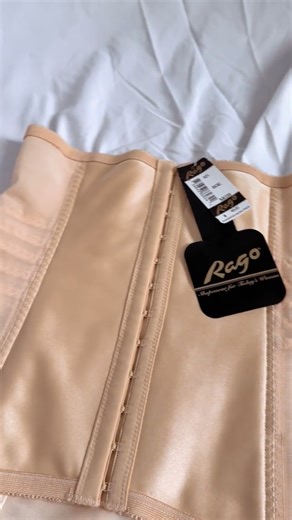 Rago Shapewear on Instagram: "A closer look at the structure behind the silhouette. Style 821 features power-net fabric, supportive boning, and contour bands that shape the waist, hips, back, and butt—finished with a smooth satin panel for comfort and hold. Form meets function in every stitch."