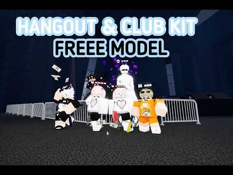 [Free Model] Paket Lengkap untuk Map Hangout & Party Roblox | Roblox Studio