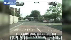 Dash cam footage shows a car flipping over after reckless driving