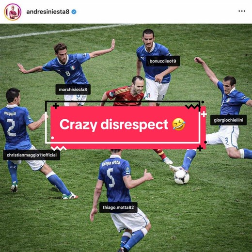 Iniesta's Iconic Performance in the 2012 Euros Final