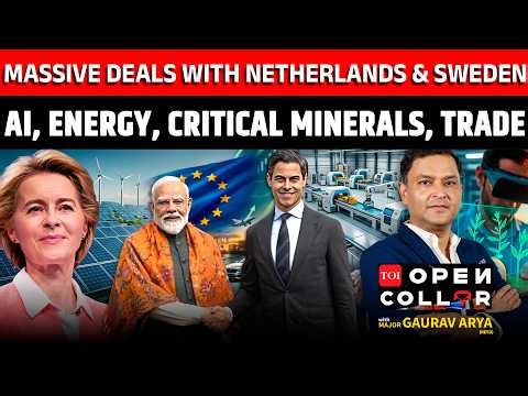Modi Secures MASSIVE Europe Deals for India | OPEN COLLAR