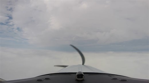 The runway didn’t appear until it was almost too late