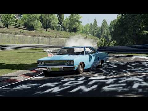 Plymouth Road Runner on the Nürburgring Nordschleife