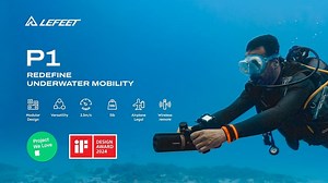 LEFEET P1 underwater scooter lets you explore the depths