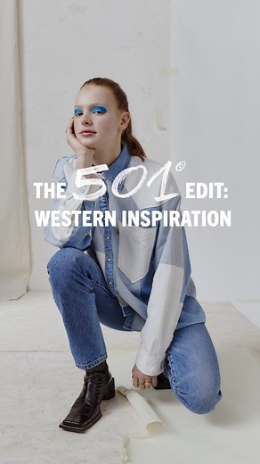 Levi's on Instagram: "Looking for what to wear with your 501® jeans? More downtown than cowtown, this season’s western-inspired styles feature modern, slouchy fits with classic cowboy vibes. Think patchwork, pointed yokes, color-blocking and snap buttons. Click the link in bio or stories to lasso the looks."