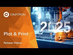 Plot and Print Automation | Cimatron 2025