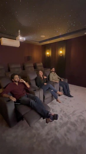 “Luxury Home Theater Design in India | Black Theme Cinema Room” #entertainmentunit #architectural
