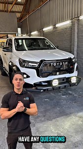 🛑 HILUX GR SPORT KIT🛑 Let me walk you through the very popular Hilux GD6 to GR SPORT conversion kit. Kit price: R30 000 (including lights) for most 2016-2020 models Kit includes: - GR Sport Bumper with LED foglights (unpainted) - GR Sport LED headlights - GR Sport Grill with hood garnish - GR Sport wheel arches / Fender flares - GR LED Taillights - GR Sport mudflaps Kit Price exl lights (for 2021 Legend’s onwards): R25 000 Prices exlcudes fitment and excludes courier. We offer professional fit