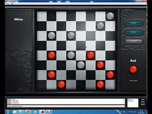 A game of Internet Checkers