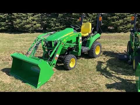 John Deere 1023E VS 1025R Sub Compact Utility Tractors