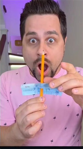 note piercing trick 😳🤔 #trending #magic
