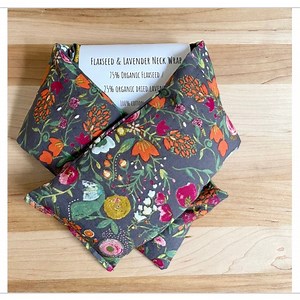 Weighted Flaxseed Neck Wrap, Organic Flaxseed, Add Lavender or Eucalyptus, Aromatherapy, Self Care Gift, Gift for Mom - Etsy