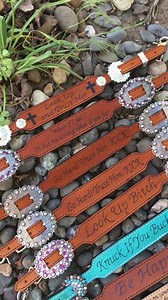 So many custom ordered wither straps! Don't forget there's a bunch in stock on www.magicscustomtack.com or custom order your own with the saying of your choice! | Magic's Tack