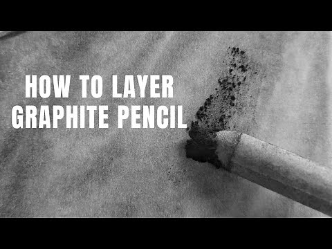 HOW TO Layer Graphite Pencil & MY SUPPLIES