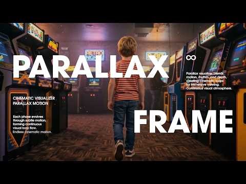 80s Retro Arcade Funk Visualizer