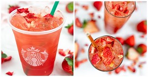 Copycat Starbucks Strawberry Acai Refresher