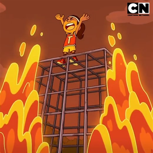 Prepárate para una aventura volcánica en casa... ¡El piso ahora es lava! 🧗‍♂️🌋 | Cartoon Network LA