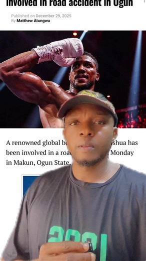 Anthony Joshua Car Crash Report in Ogun State, Nigeria
