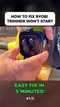 Fixing A Ryobi Trimmer That Won't Start. (1/3) #Trimmer #StringTrimmer #EngineRepair #DIYRepair #Rep
