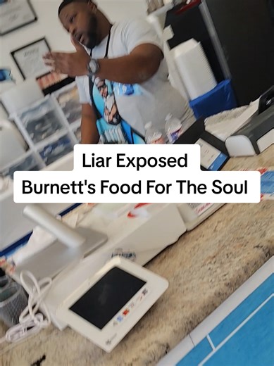 Darius Burnett of @burnetts food for the soul lied on my video about feeding the hungry and homeless exposed... #fyp #foryoupage #exposed #liar #restaurant