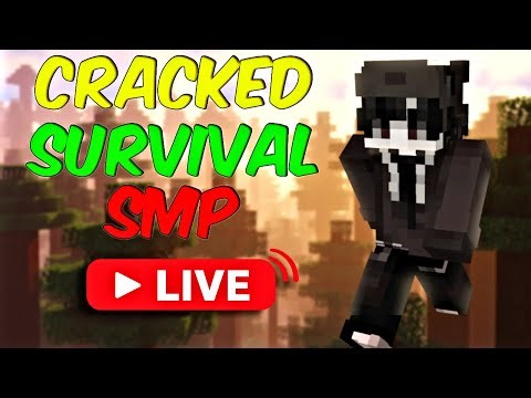Minecraft Cracked SMP Live | Survival Multiplayer | Java + Bedrock | 24/7 SMP Stream