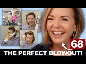 The PERFECT BLOWOUT! Lasts for DAYS! Hair Styling Over 50| Over 60