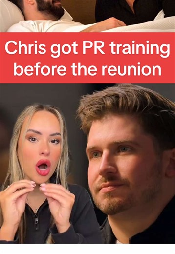 Chris' PR Training for Love Is Blind Reunion