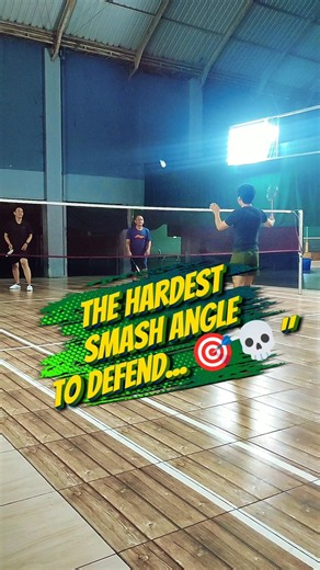 The hardest smash angle to defend... 🎯💀" THE DEADLY BODY SMASH ⚡