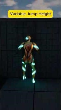 Adjustable Jump Height in UE5 🎮 #ue5 #unrealengine #gamedev #movement