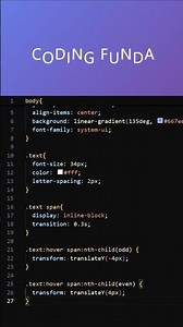 Magnetic Text Hover Effect Using Only HTML & CSS