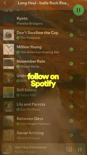 Indie Rock fans, we’ve got the perfect playlist for your next drive. “Long Haul - Indie Rock Road Trip” mixes the best classic indie songs with new artists from the underground. Follow and Listen Now! #indierock #spotifyplaylist | Fazer Playlists