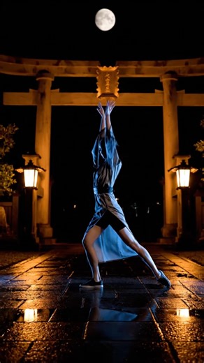 和モダンTemple Fusion Dance｜Leg-Focused Cinematic Performance in Tokyo