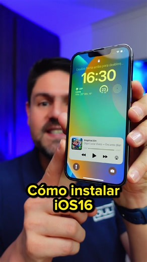Cómo instalar iOS 16 en tu iPhone - Tutorial Completo