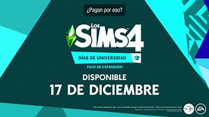 26K views · 478 reactions | ¿A quién no le gustaría que el mejor momento de su vida durara para siempre? ¡The Sims 4: Días de Universidad llegará a PS4 el 17 de diciembre! https://play.st/32Bd9Vu | PlayStation | Facebook